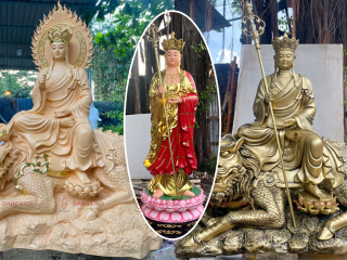 Tượng Địa Tạng Vương Bồ Tát: Người Dẫn Lối Linh Hồn