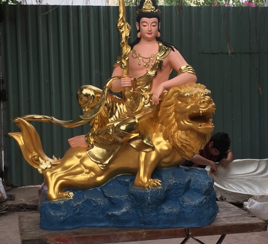 Văn Thù Sư Lợi Bồ Tát - 1m2