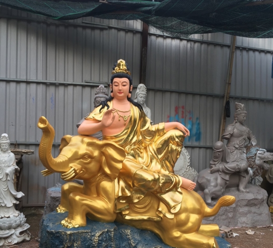 Văn Thù Phổ Hiền Bồ Tát - 1m55