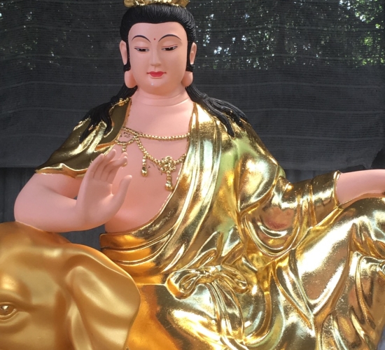 Văn Thù Phổ Hiền Bồ Tát - 80cm