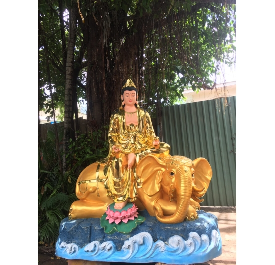 Văn Thù Phổ Hiền Bồ Tát - 80cm