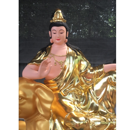 Văn Thù Phổ Hiền Bồ Tát - 80cm