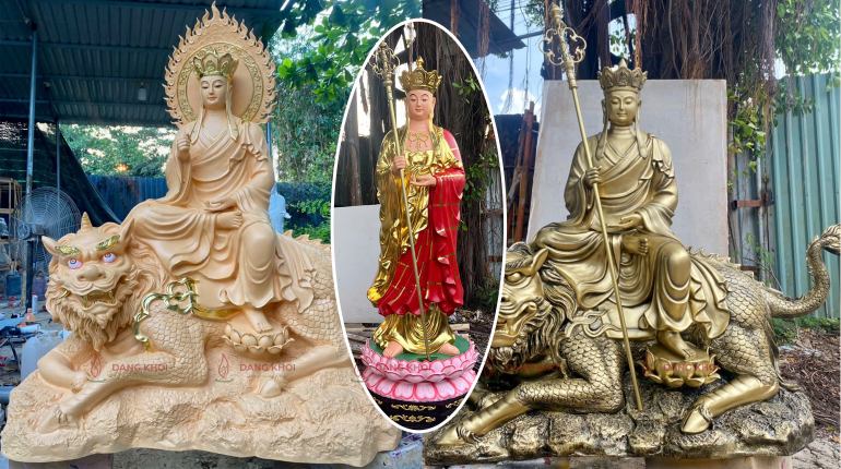 Tượng Địa Tạng Vương Bồ Tát: Người Dẫn Lối Linh Hồn